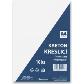 Papírny Brno Kreslicí karton A4 180 g/m2 10 archů