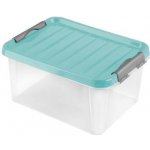 heidrun HDR604 BOX ÚLOŽNÝ S VÍKEM 14L PLAST 39 x 28,5 x 18 cm – Zboží Dáma