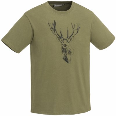 Tričko Pinewood Red Deer olivové 5038-713 – Zbozi.Blesk.cz