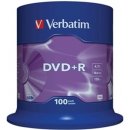 Verbatim DVD+R 4,7GB 16x, spindle, 100ks (43551)