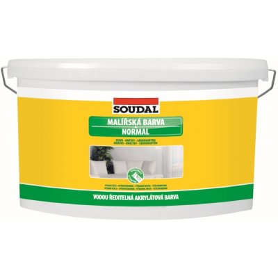 Soudal Malířská barva Normal bílá 7,5kg