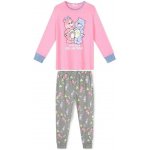 Kugo pyžamo MP1760 šedá růžová – Sleviste.cz