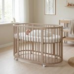 New Baby rostoucí postýlka 3v1 oválná + matrace kašmírová – Zboží Dáma