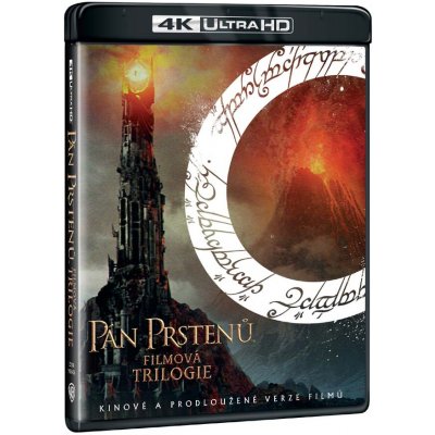 Pán prstenů trilogie 9 BD 4K Ultra HD – Zboží Dáma