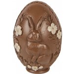 Clayre & Eef Čoko vajíčko s králíčkem a květy Happy Easter Ø 9*13 cm – Hledejceny.cz