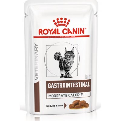 Royal Canin VHN CAT GASTROINTESTINAL MODERATE CALORIE 12 x 85 g – Zboží Mobilmania