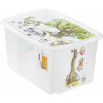 Keeeper Úložný box s víkem Winnie Transparent II 45 l – Sleviste.cz
