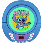Svítící Bluetooth CD přehrávač Disney Stitch – Hledejceny.cz