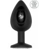 Anální kolík Sono N0. 91 Self Penetrating Butt Plug Black Pulzační anální kolík černé