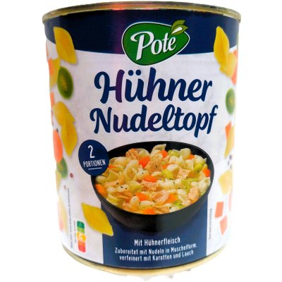 Poté kuřecí polévka 0,8 kg – Zboží Dáma