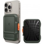 Spigen Lock Fit magnetický držák / MagSafe peněženka na karty - Military Green – Zboží Živě