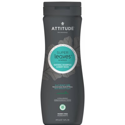 Attitude Super leaves normální vlasy pánský Shampoo & tělové mýdlo 473 ml – Hledejceny.cz