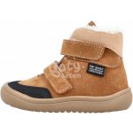 Jonap zimní kožené barefoot boty s membránou Jerry Merino skořicová – Zboží Dáma