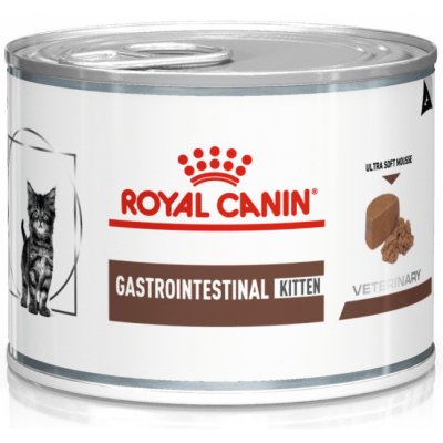 Royal Canin Veterinary Diet Cat Gastrointestinal Kitten Mousse 195 g – Hledejceny.cz