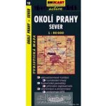 Okolí Prahy-sever 1:50 000 turist .mapa – Hledejceny.cz