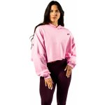 Nebbia oversized mikina s kapucí OWN YOUR POWER 433 růžová – Zboží Dáma