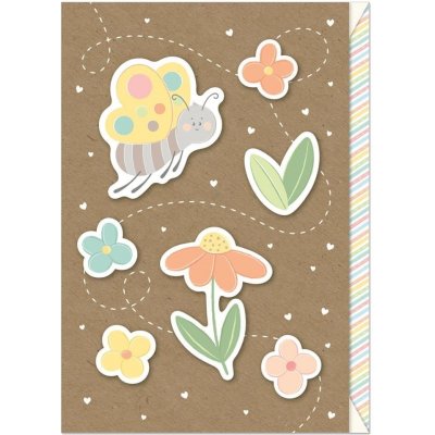 Artebene Přání ražené s obálkou 11x17cm – Zboží Dáma