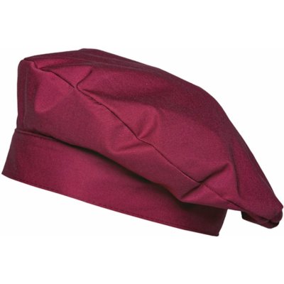 Karlowsky Kuchařská čepice KY096 Bordeaux univerzální – Zboží Dáma
