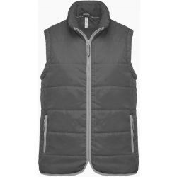 Kariban vesta Quilted Bodywarmer K6116 prošívaná zateplená 1TE-K6116 dark grey
