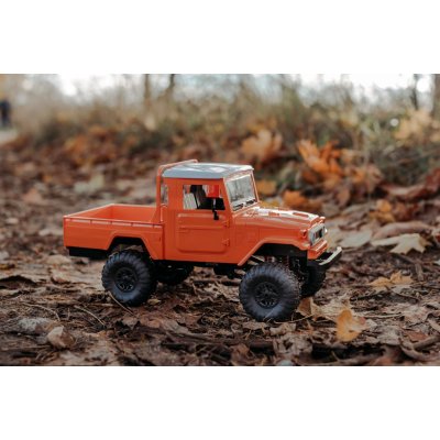 IQ models RC auto Cruiser FJ-45 Pick-up oranžový- RC_301556 RTR 1:12