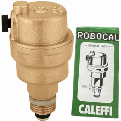 Caleffi 502543 automatický odvzdušňovací ventil s bočním vývodem se zpět. klapkou 1/2" – Zbozi.Blesk.cz