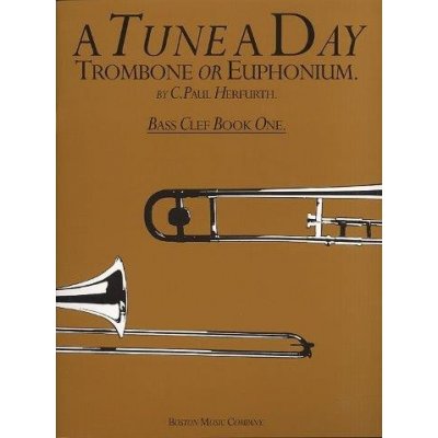 A Tune A Day For Trombone Or Euphonium Bass Clef Book 1 noty na pozoun eufonium – Zboží Mobilmania