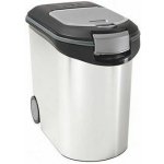 Curver Kontejner na suché krmivo stříbrný 35 l 12 kg pes – Hledejceny.cz