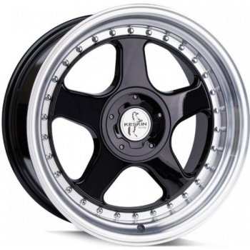 Keskin KT1 7,5x16 4x100 ET35 black polished