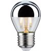 Žárovka Paulmann LED žárovka se stříbrným vrchlíkem, 2,6W LED 2700K E27