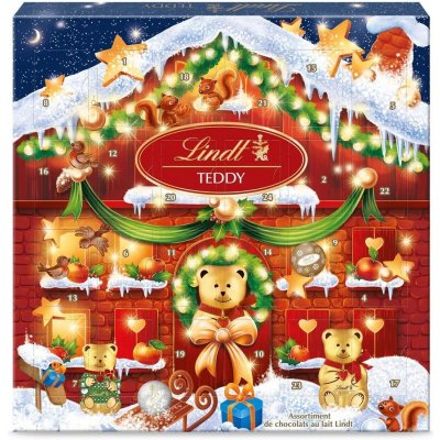 Lindor Lindt Lindt Adventní kalendář TEDDY 124g – Zboží Dáma Lindor Lindt Lindt Adventní kalendář TEDDY 124g – Zboží Dáma