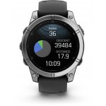 Garmin Fenix E 47mm Stainless Steel Slate Gray/Black 010-03025-01 – Zboží Živě