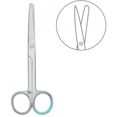 Hartmann-Rico Chirurgické nůžky hrotnatotupé rovné 14,5 cm – Zboží Dáma