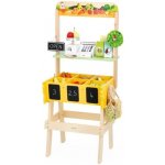 Janod Farm Dřevěný obchod Farma s pokladnou, váhou, ovocem a zeleninou – Sleviste.cz