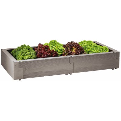 Juwel Timber Vyvýšený záhon záhon z plastu jedno patro 60x130x20 cm LG1691 – Zbozi.Blesk.cz