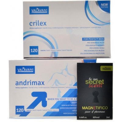 Valavani Crilex 120 + Andrimax 120 + secret scent pro muže – Hledejceny.cz