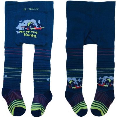 Kojenecké bavlněné punčocháčky Formule modrá – Sleviste.cz