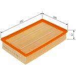 Vzduchový filtr BOSCH F 026 400 033 (F026400033) – Hledejceny.cz