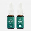 Doplněk stravy na imunitu HENAT CBD Konopný olej 10% 10 ml + CBD Konopný olej 10% 10 ml