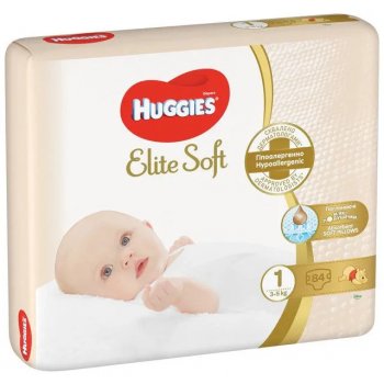 HUGGIES Elite Soft 1 3-5kg 84ks 