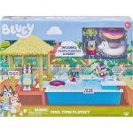 Moose Toys Zábavná herní sada k bazénu Bluey s figurkou Bluey – Zboží Mobilmania