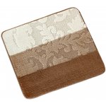 Brotex Orion béžovobílý před WC 60x50cm – Sleviste.cz