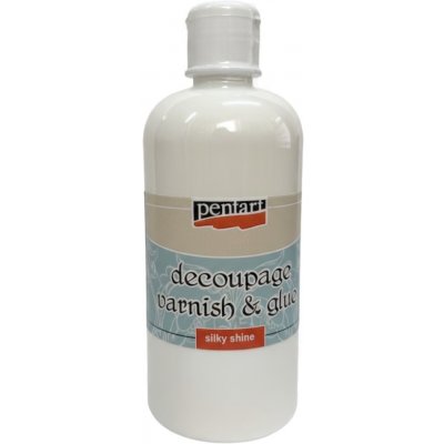 Pentart Lepidlo a lak na decoupage hedvábný lesk 500 ml – Zboží Mobilmania