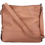 Stylová dámská crossbody kabelka Marisa růžová – Zboží Mobilmania