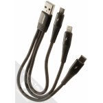 Joyroom S-01530G9 3in1 USB / Apple Lightning / USB-C / microUSB, 15cm – Zboží Mobilmania