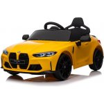 Mamido Elektrické autíčko BMW M4 12V žlutá – Zboží Dáma