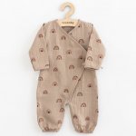 Kojenecký mušelínový overal New Baby Rainbow – Zboží Mobilmania