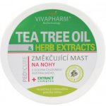 Vivaco Změkčující mast na nohy s Tea Tree Olejem 100 ml – Zboží Dáma