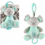 Teddies Medvěd koala chrastítko plyš 19cm závěs na post./koč. nat. hrací strojek zelený – Zboží Mobilmania