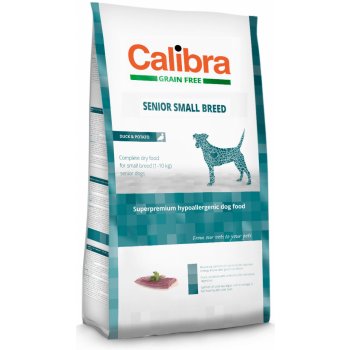 Calibra Dog GF Senior Small Breed Duck 2 x 7 kg