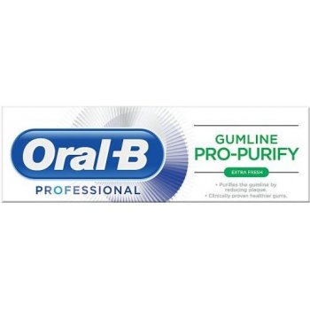 Oral B Professional Gumline Pro-Purify Extra Fresh Toothpaste 75 ml od 85  Kč - Heureka.cz